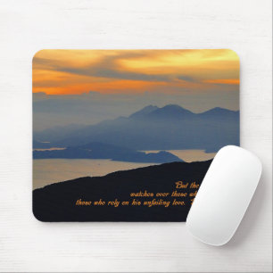 Tapis De Souris Psalms 33:18 Inspirational