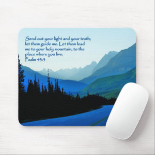 Tapis De Souris Psalms 43:3 Inspirational