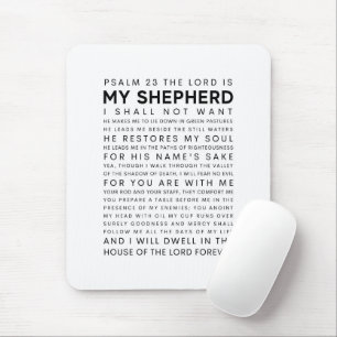 Tapis De Souris Psaume 23 Le Seigneur est mon Berger