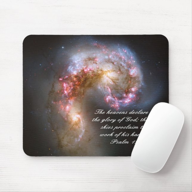 Tapis De Souris Psaumes 19 Inspirationnel (Avec souris)