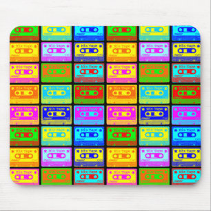 Tapis De Souris Psychedelic Mix Tape Pop