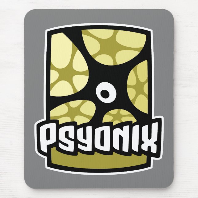 Tapis De Souris Psyonix Mousepad [jaune] (Devant)