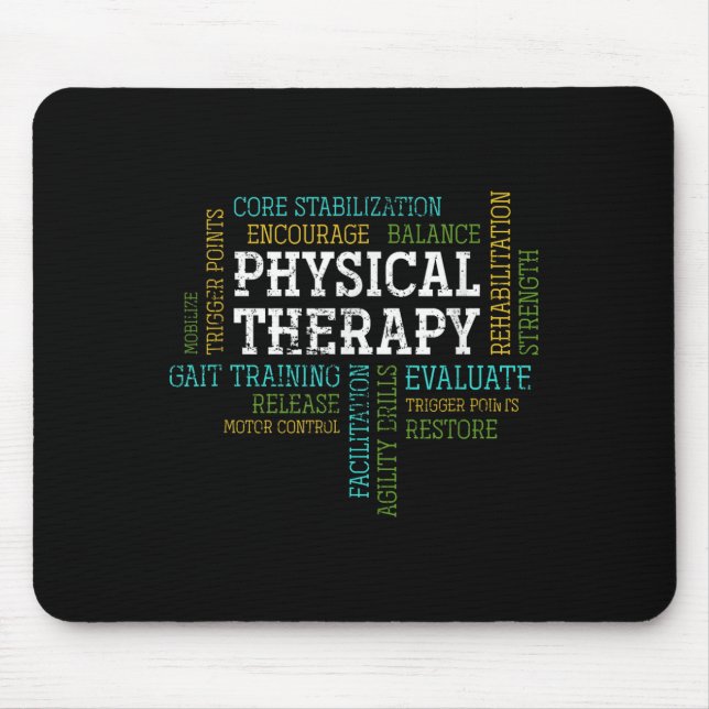 Tapis De Souris Pta Physical Motivational Therapy Gift Physical Th (Devant)