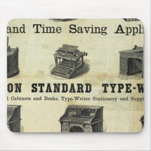 Tapis De Souris Publicité avec plan du guide