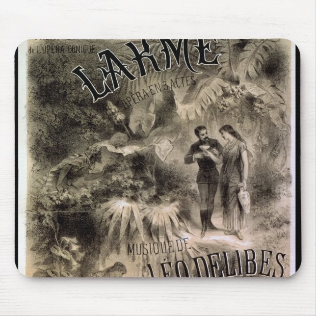 Tapis De Souris Publicité par affichage 'Lakme (Devant)