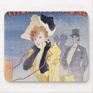 Tapis De Souris Publicité par affichage le 'Theatrophone