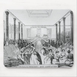 Tapis De Souris Publicité pour la fabrication de la jupe de