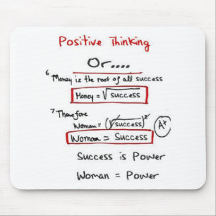 Tapis De Souris Puissance Mousepad de femme