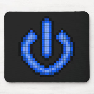 Tapis De Souris Puissance Mousepad de pixel