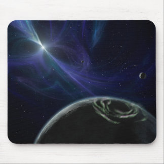 Tapis De Souris Pulsor et planètes en orbite Mousepad