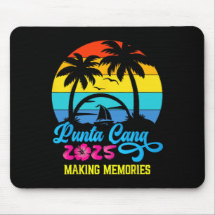 Tapis De Souris Punta Cana Famille Vacation 2025 République Domini