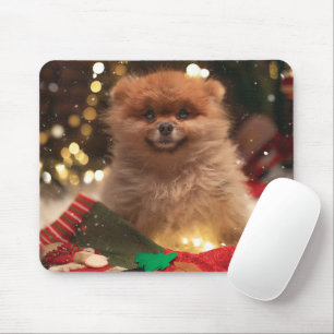 Tapis De Souris Puppy Christmas