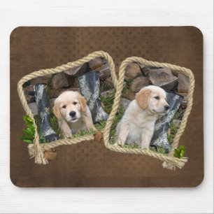 Tapis De Souris Pups d'or