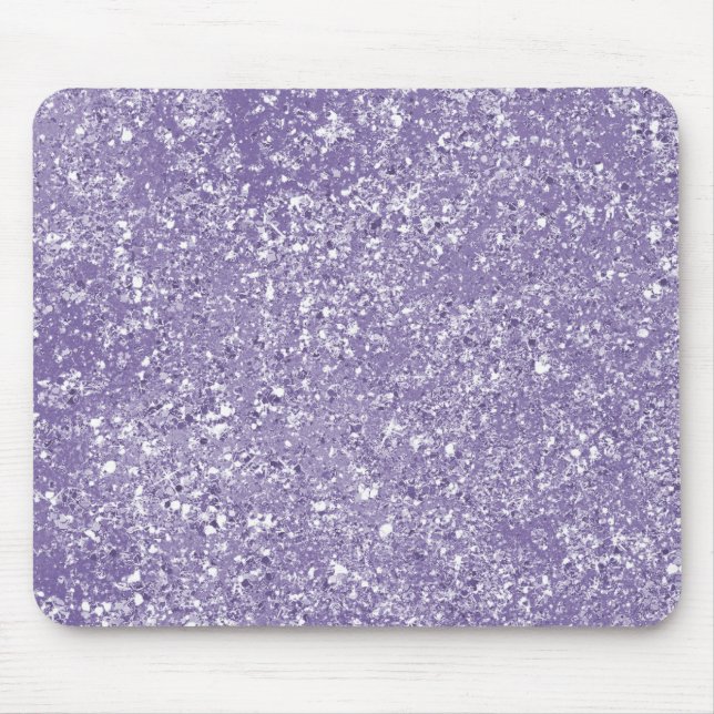 Tapis De Souris Purple Faux Parties scintillant étincelante (Devant)