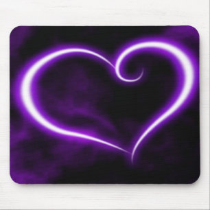 Tapis De Souris Purple Heart Mousepad