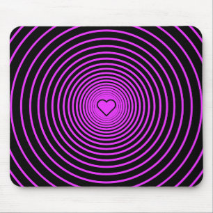 Tapis De Souris Purple Love - Ajouter vos couleurs