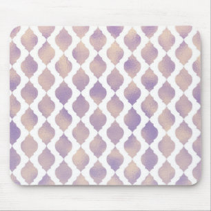 Tapis De Souris Purple Marocain Chic Joli Motif Glam