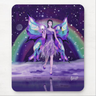 Tapis De Souris Purple Rain fée Mouse Pad