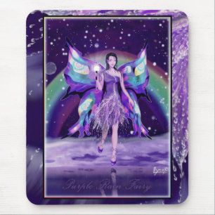 Tapis De Souris Purple Rain fée Mouse Pad