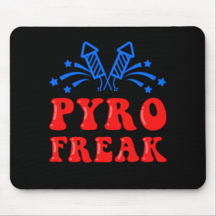 Tapis De Souris Pyro Freak Pyrotechnie Fireworks Firecracker Cadea