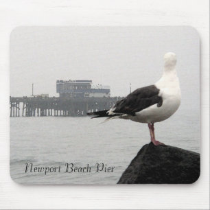 Tapis De Souris Quai Foggy Newport et Mousepad