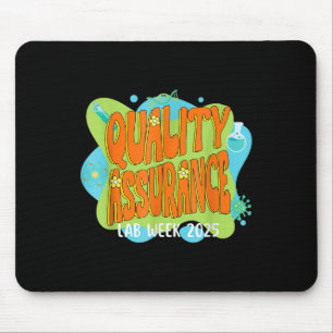 Tapis De Souris Qualité Urance Lab Scientist Retro Lab Week Run 20