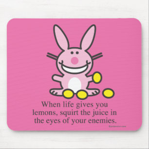 Tapis De Souris Quand la vie vous donne des citrons