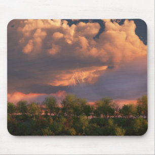 Tapis De Souris Quand Mars Frappe Sa Corne Mousepad