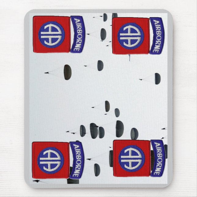 Tapis De Souris quatre-vingt-deuxième Aéroporté (Devant)
