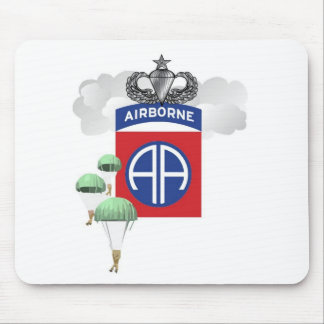 Tapis De Souris quatre-vingt-deuxième Aéroporté, parachutistes,