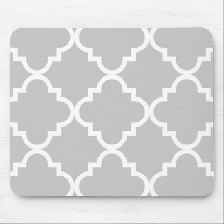 Tapis De Souris Quatrefoil Mousepad - gris