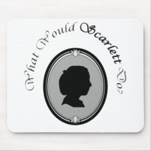 Tapis De Souris Que ferait Scarlett ?Mousepad