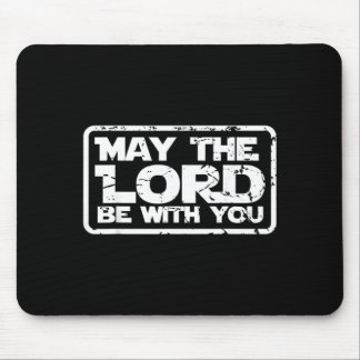 Tapis De Souris Que le Seigneur soit avec Christianisme chrétien d