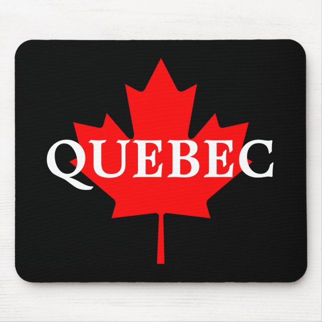 TAPIS DE SOURIS QUÉBEC (Devant)