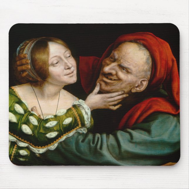 Tapis De Souris Quentin Matsys - Amateurs jumelés (Devant)
