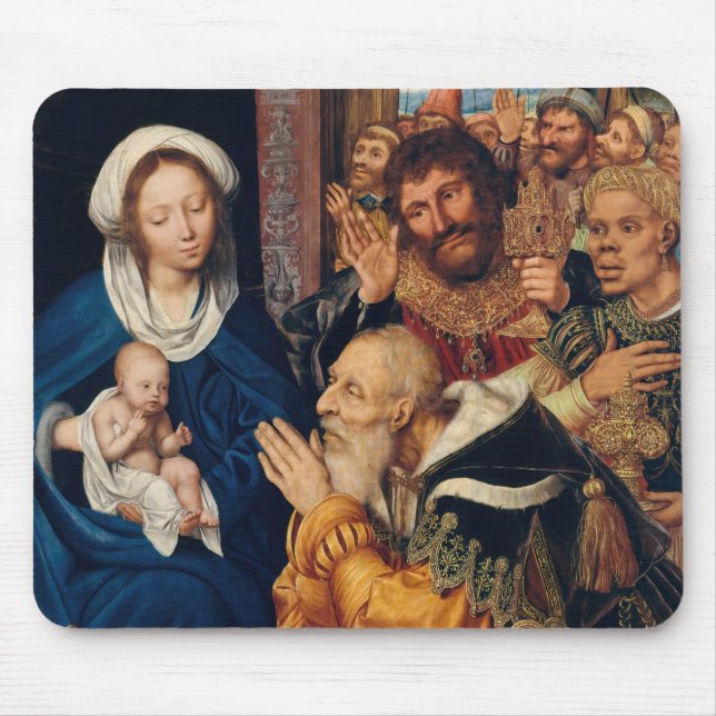 Tapis De Souris Quentin Matsys - L'Adoration du Magi (Devant)