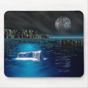 Tapis De Souris Queue Mousepad de baleine