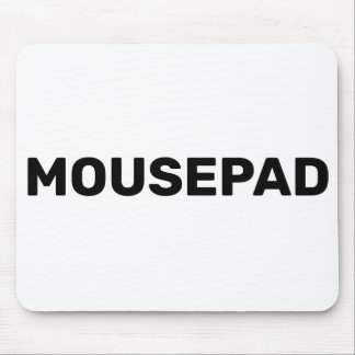 Tapis de souris qui dit tapis de souris