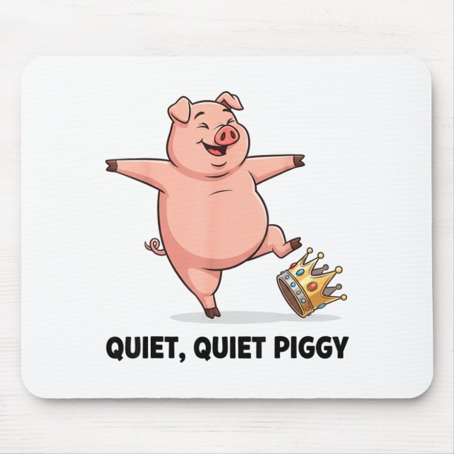 Tapis De Souris Quiet Ggy Funny Litical Meme Anti-trump Design  (Devant)