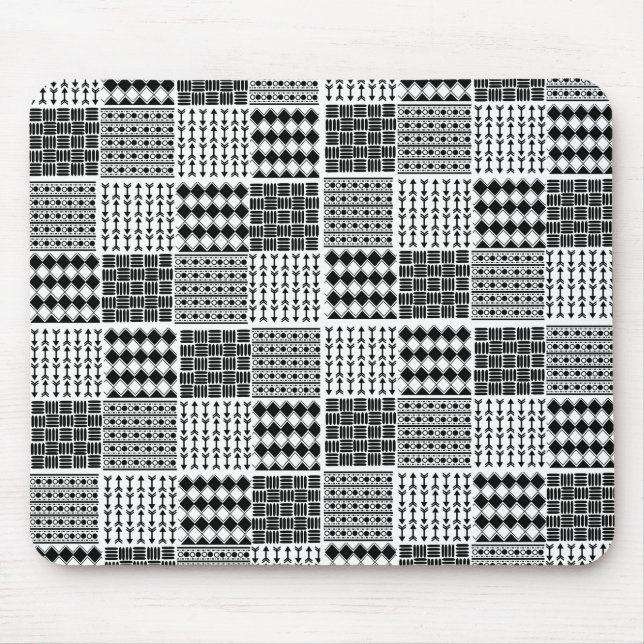 Tapis De Souris Quilt Boho (Devant)