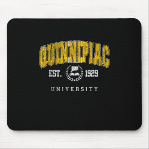 Tapis De Souris Quinnipiac Arc Collège Vintage Sports sportifs De