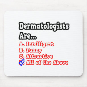Tapis De Souris Quiz Dermatologue...Plaisanterie