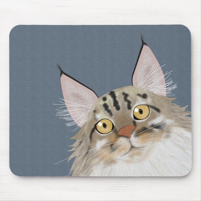 Tapis De Souris Ragondin Mousepad du Maine (Devant)