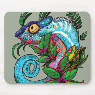 Tapis De Souris Rainbow Chameleon
