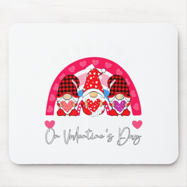 Tapis De Souris Rainbow Teaching 4th Grade On Valentines Day Teac  (Devant)