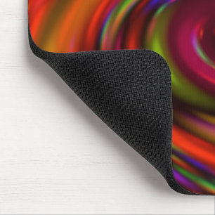 Tapis De Souris "Rainbow Whirlpool" Art Mousepad