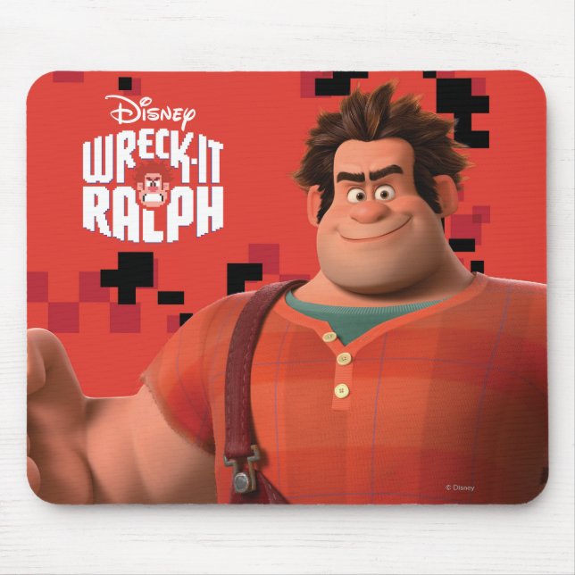 Tapis De Souris Ralph 3 Wreck-It (Devant)