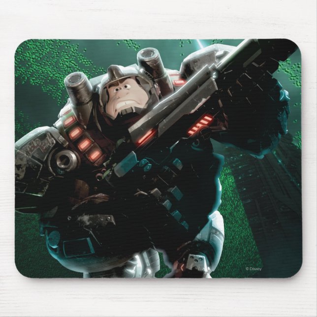 Tapis De Souris Ralph Wreck-It avec arme (Devant)