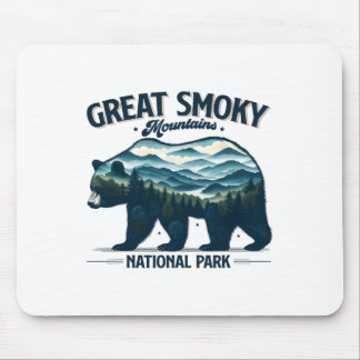 Tapis De Souris Randonnée Camping Parc national des Great Smoky Mo