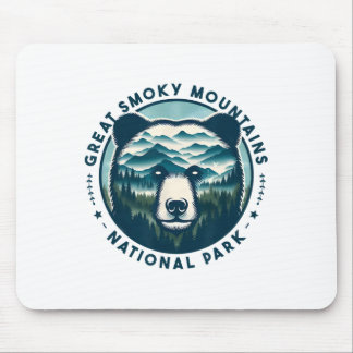 Tapis De Souris Randonnée Camping Parc national des Great Smoky Mo